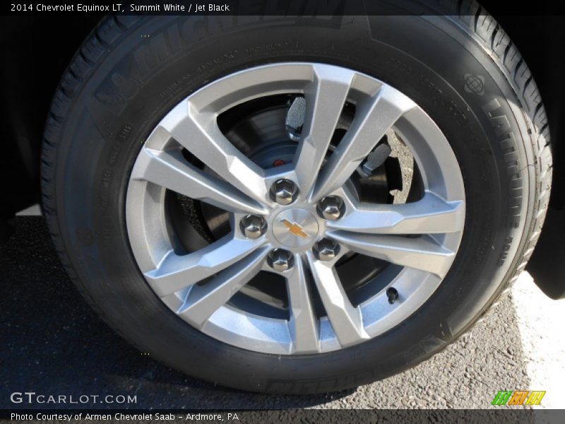Summit White / Jet Black 2014 Chevrolet Equinox LT