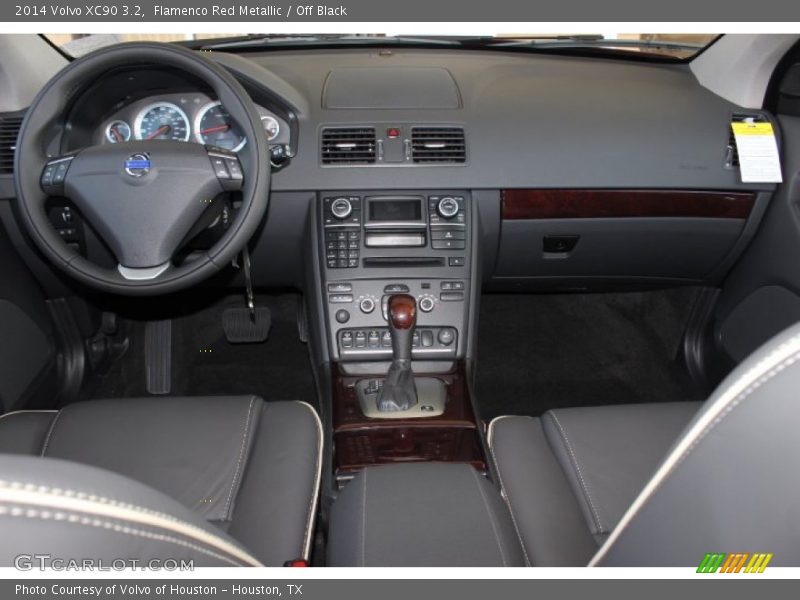 Flamenco Red Metallic / Off Black 2014 Volvo XC90 3.2