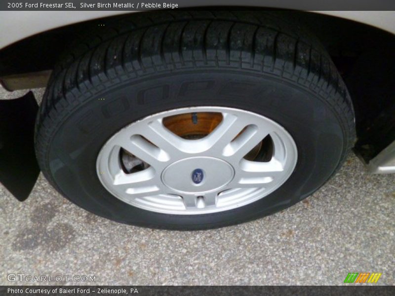 Silver Birch Metallic / Pebble Beige 2005 Ford Freestar SEL
