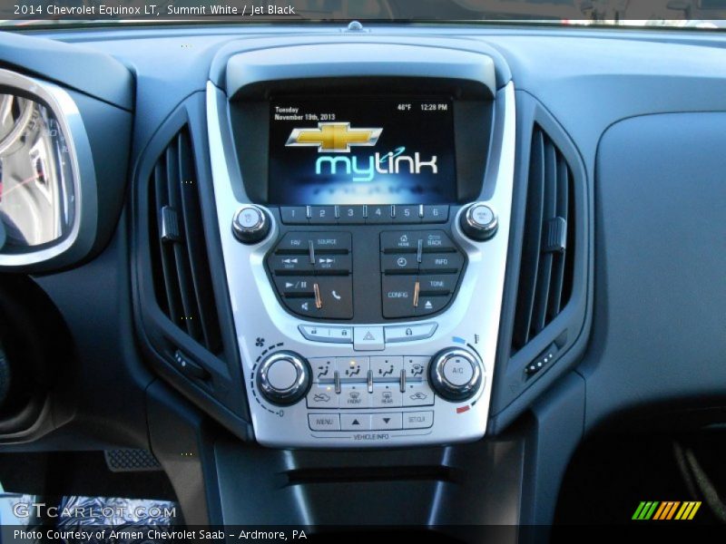 Summit White / Jet Black 2014 Chevrolet Equinox LT