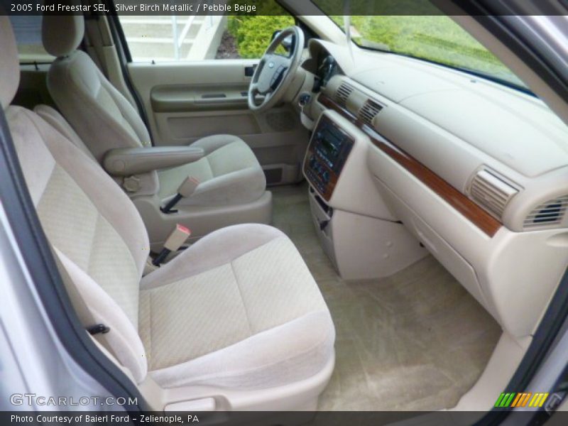 Silver Birch Metallic / Pebble Beige 2005 Ford Freestar SEL