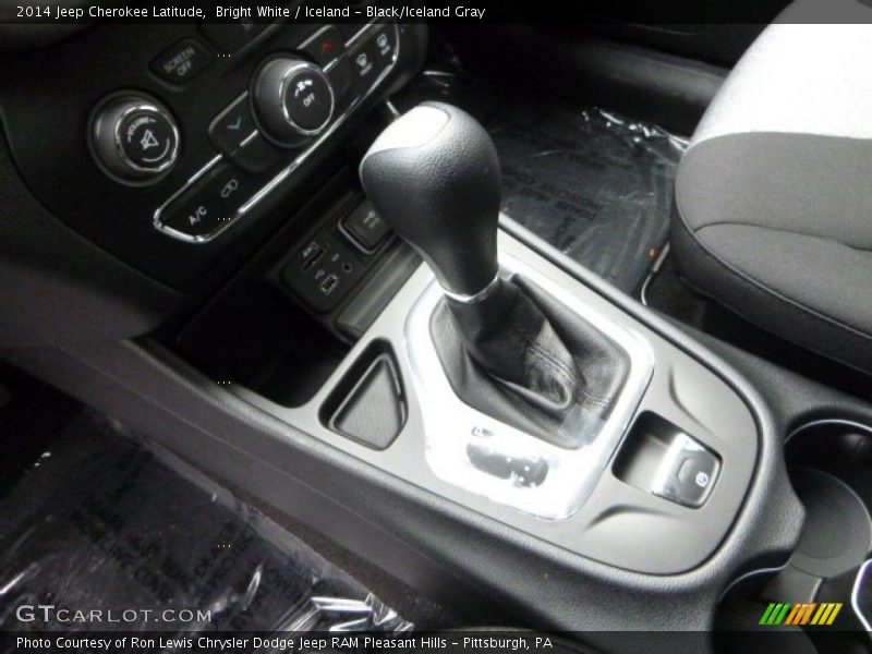  2014 Cherokee Latitude 9 Speed Automatic Shifter