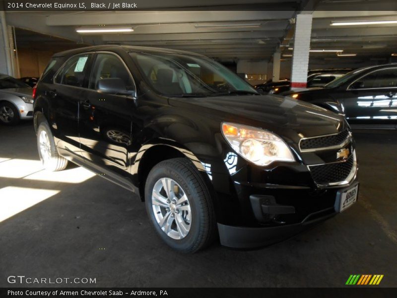 Black / Jet Black 2014 Chevrolet Equinox LS
