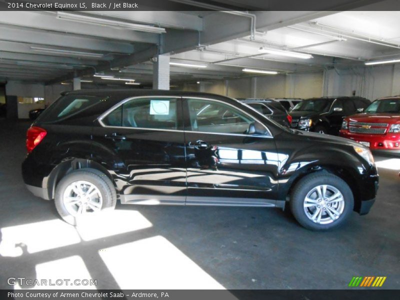 Black / Jet Black 2014 Chevrolet Equinox LS