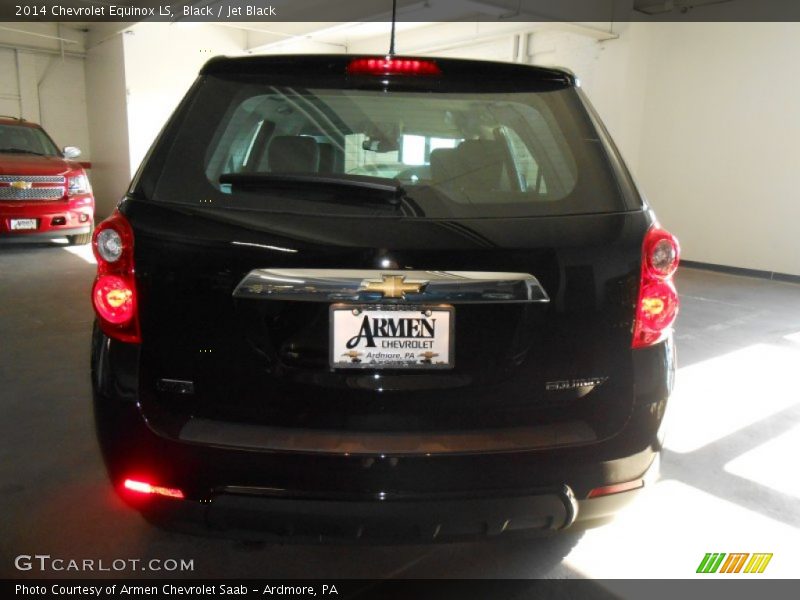 Black / Jet Black 2014 Chevrolet Equinox LS