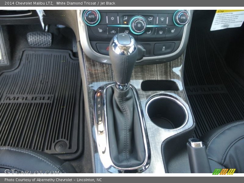 White Diamond Tricoat / Jet Black 2014 Chevrolet Malibu LTZ