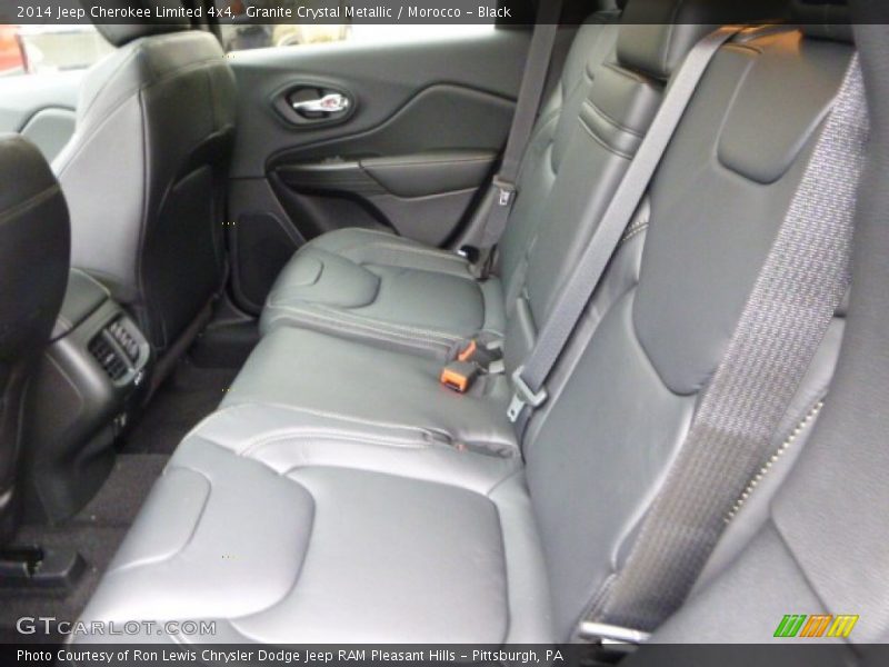 Rear Seat of 2014 Cherokee Limited 4x4