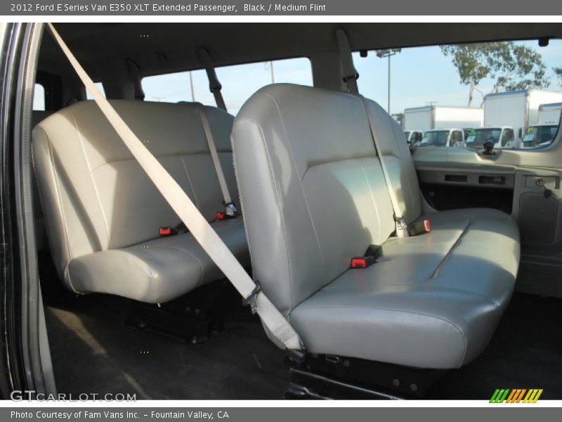 Black / Medium Flint 2012 Ford E Series Van E350 XLT Extended Passenger
