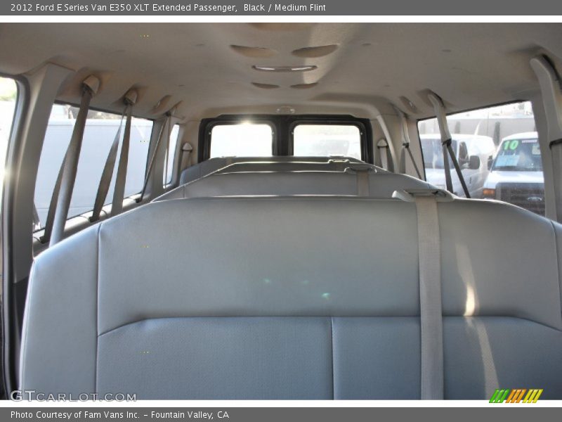 Black / Medium Flint 2012 Ford E Series Van E350 XLT Extended Passenger
