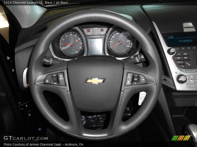 Black / Jet Black 2014 Chevrolet Equinox LS