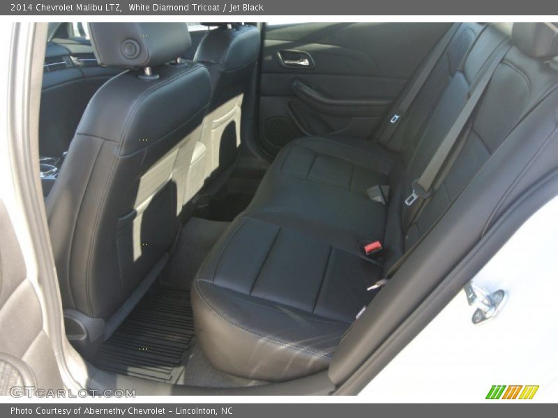 White Diamond Tricoat / Jet Black 2014 Chevrolet Malibu LTZ