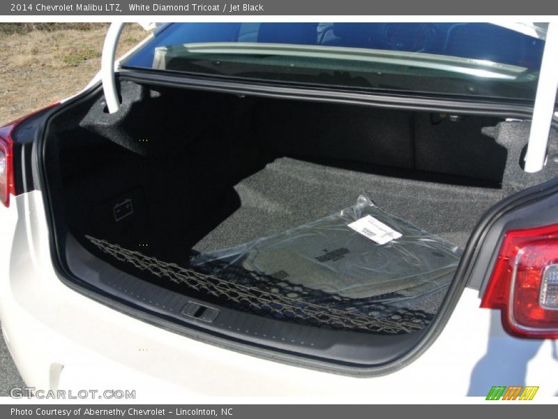 White Diamond Tricoat / Jet Black 2014 Chevrolet Malibu LTZ