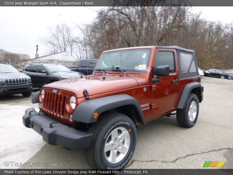 Copperhead / Black 2014 Jeep Wrangler Sport 4x4