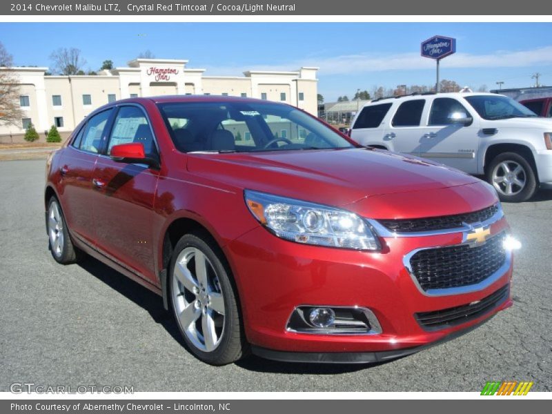 Front 3/4 View of 2014 Malibu LTZ