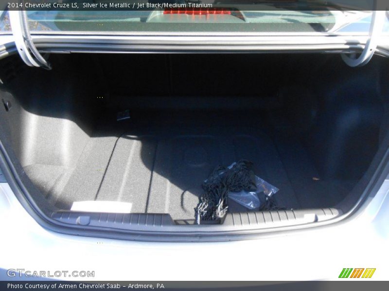 Silver Ice Metallic / Jet Black/Medium Titanium 2014 Chevrolet Cruze LS