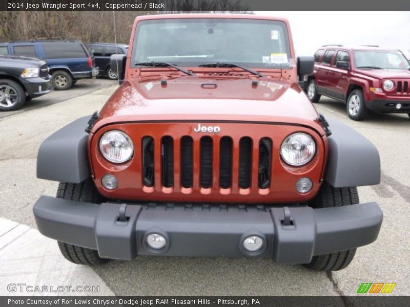 Copperhead / Black 2014 Jeep Wrangler Sport 4x4