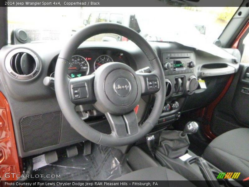 Black Interior - 2014 Wrangler Sport 4x4 