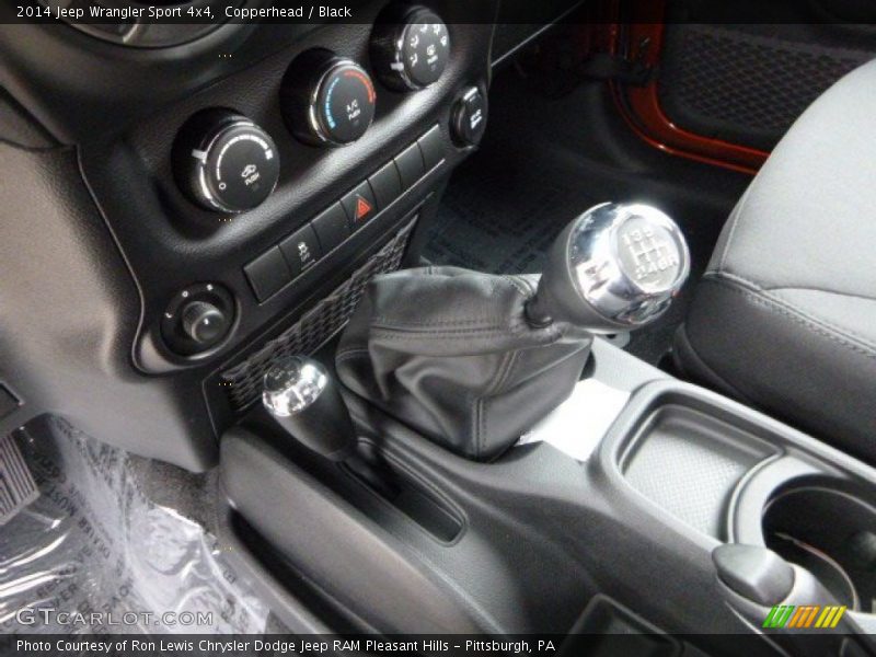  2014 Wrangler Sport 4x4 6 Speed Manual Shifter
