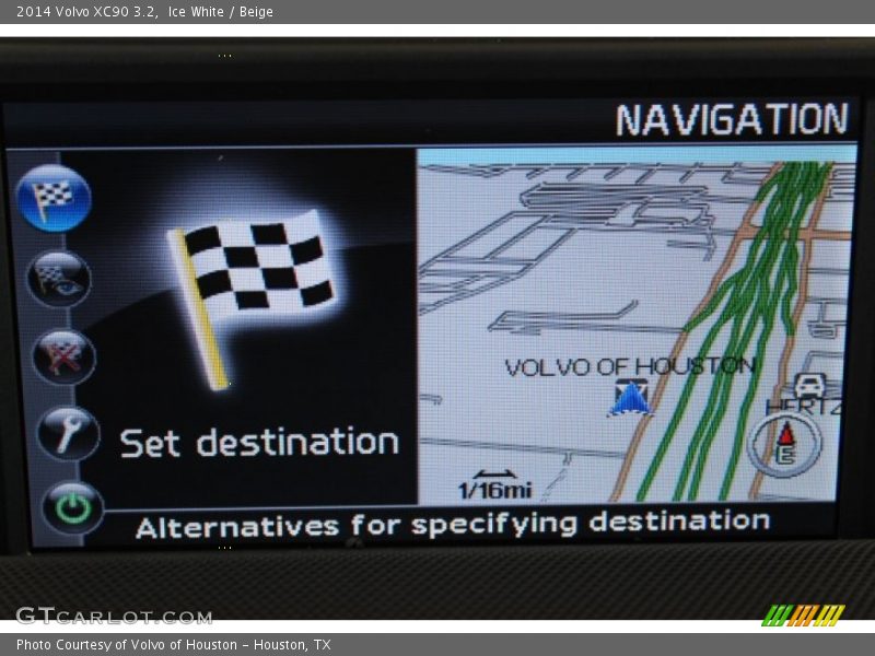 Ice White / Beige 2014 Volvo XC90 3.2