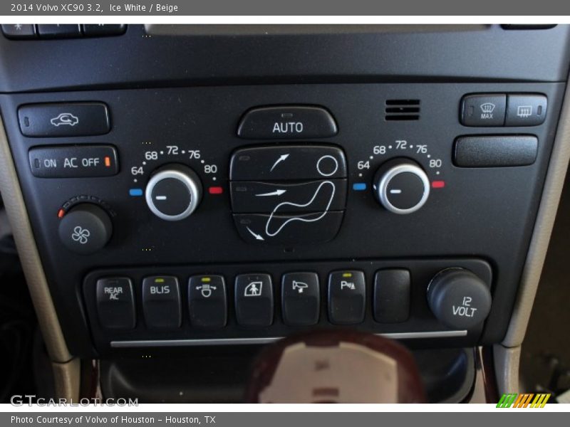Ice White / Beige 2014 Volvo XC90 3.2
