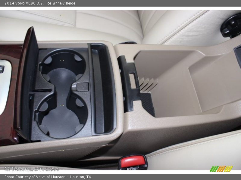 Ice White / Beige 2014 Volvo XC90 3.2