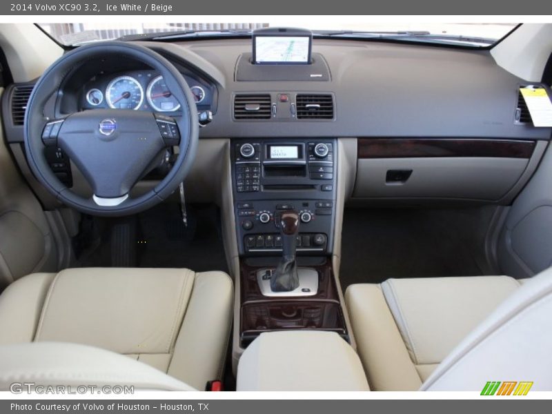 Ice White / Beige 2014 Volvo XC90 3.2