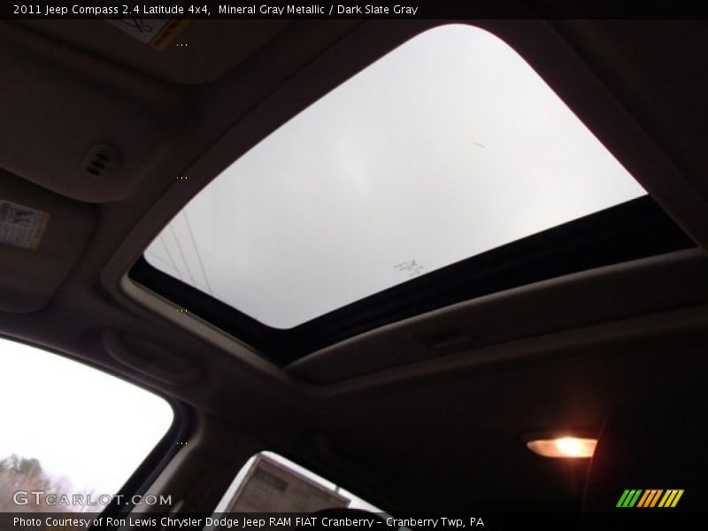 Mineral Gray Metallic / Dark Slate Gray 2011 Jeep Compass 2.4 Latitude 4x4