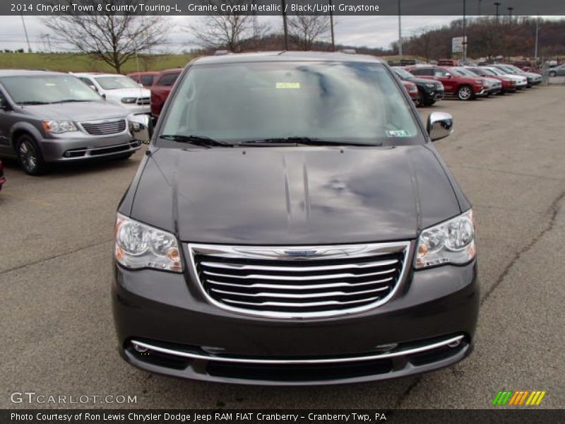 Granite Crystal Metallic / Black/Light Graystone 2014 Chrysler Town & Country Touring-L