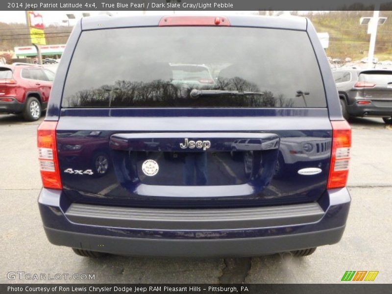 True Blue Pearl / Dark Slate Gray/Light Pebble 2014 Jeep Patriot Latitude 4x4