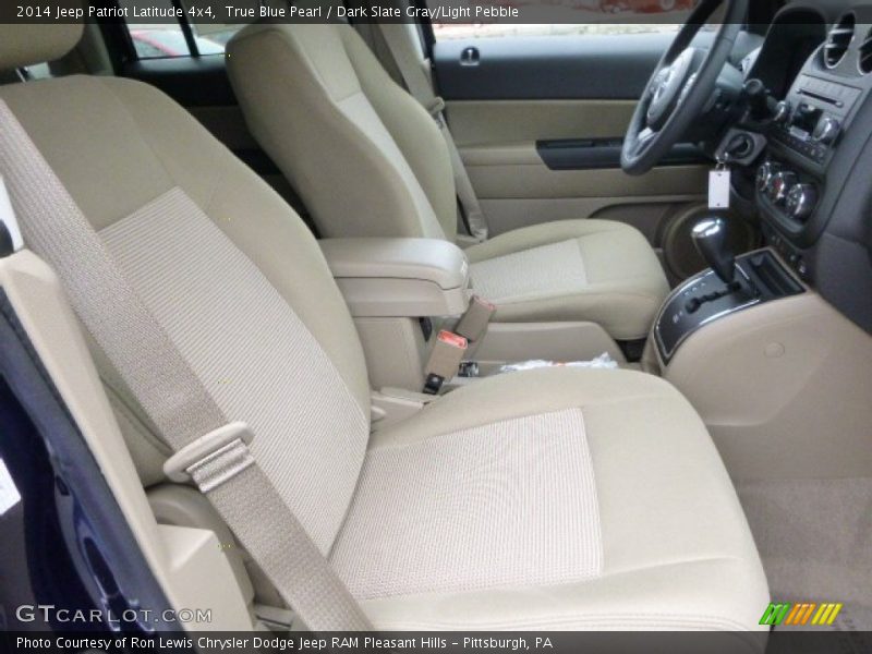 True Blue Pearl / Dark Slate Gray/Light Pebble 2014 Jeep Patriot Latitude 4x4