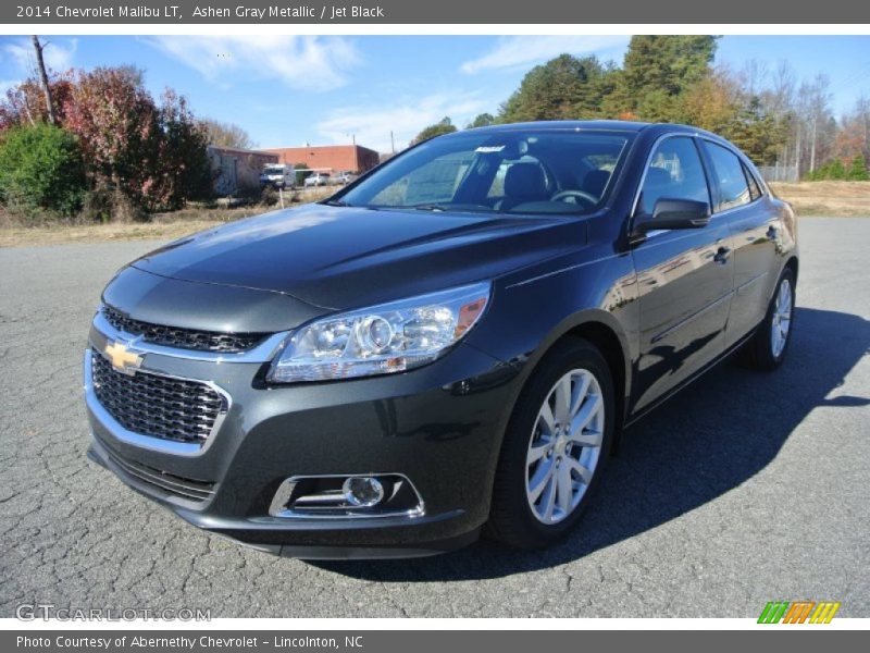Ashen Gray Metallic / Jet Black 2014 Chevrolet Malibu LT