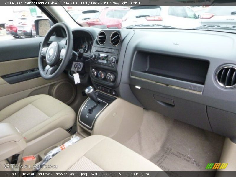 True Blue Pearl / Dark Slate Gray/Light Pebble 2014 Jeep Patriot Latitude 4x4