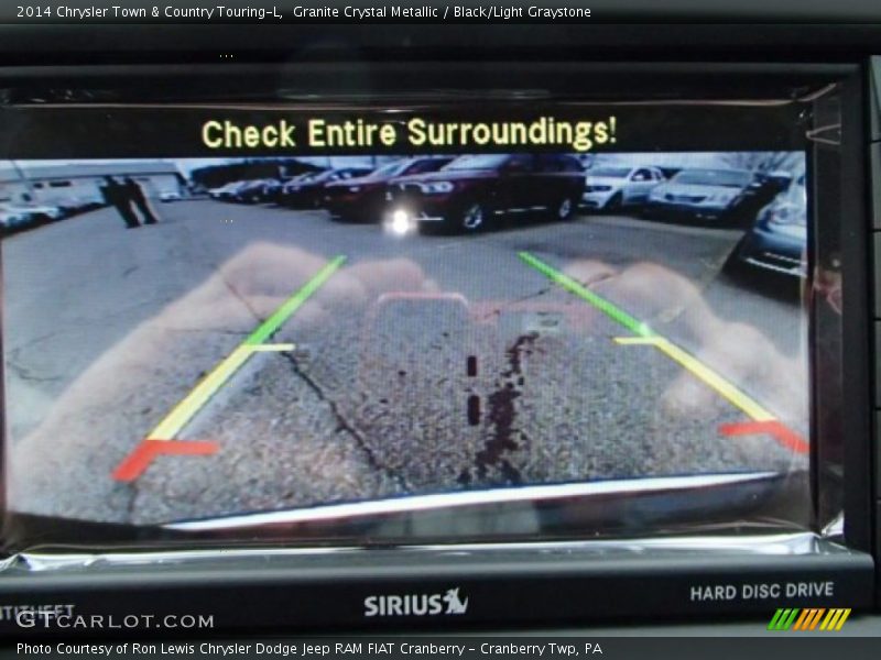 Granite Crystal Metallic / Black/Light Graystone 2014 Chrysler Town & Country Touring-L