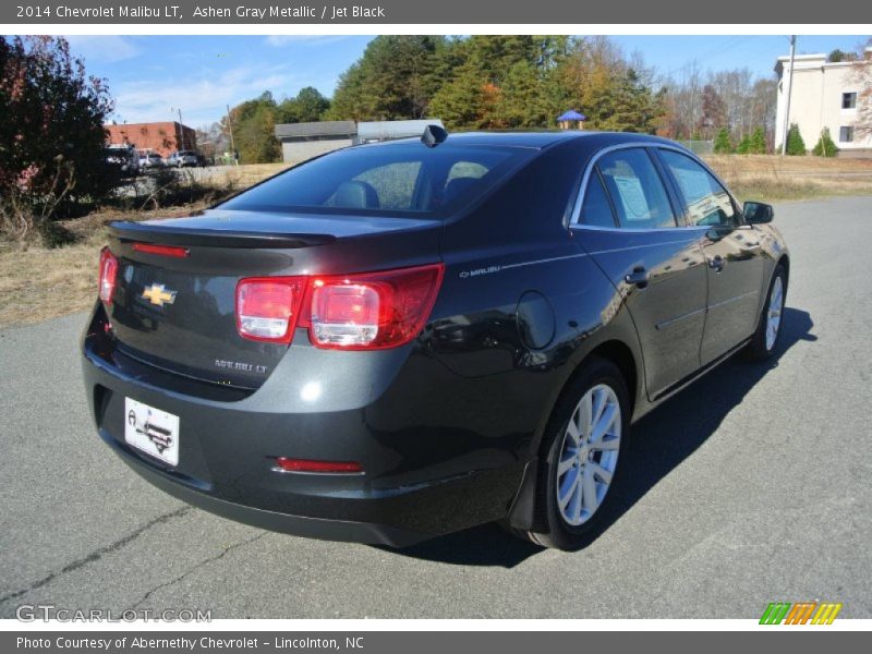 Ashen Gray Metallic / Jet Black 2014 Chevrolet Malibu LT
