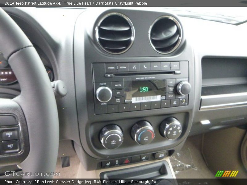 True Blue Pearl / Dark Slate Gray/Light Pebble 2014 Jeep Patriot Latitude 4x4