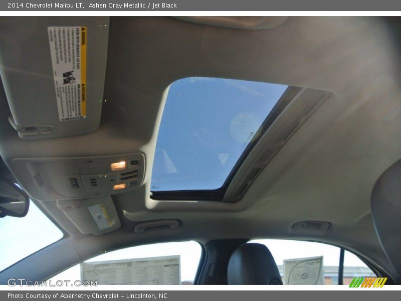 Ashen Gray Metallic / Jet Black 2014 Chevrolet Malibu LT