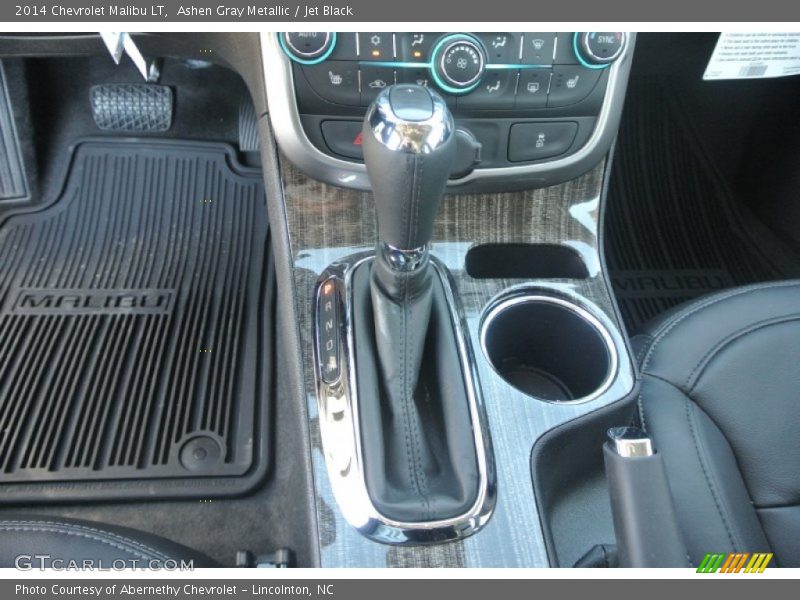 Ashen Gray Metallic / Jet Black 2014 Chevrolet Malibu LT