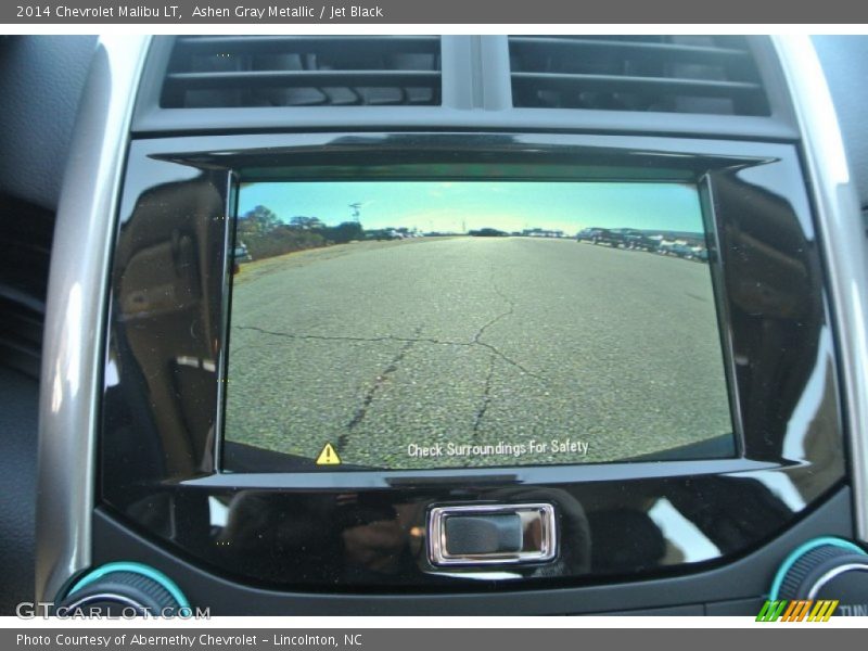 Ashen Gray Metallic / Jet Black 2014 Chevrolet Malibu LT