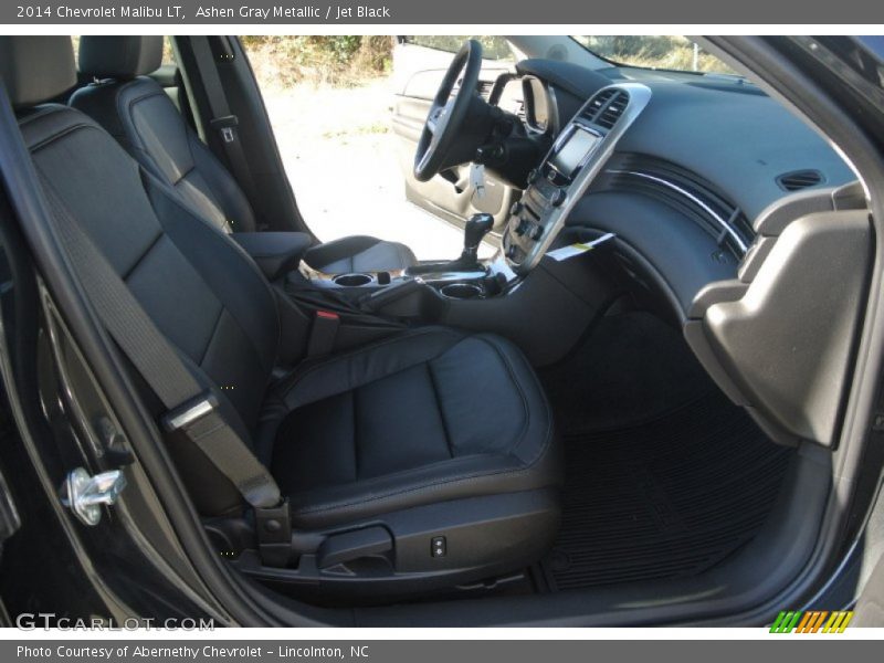 Ashen Gray Metallic / Jet Black 2014 Chevrolet Malibu LT