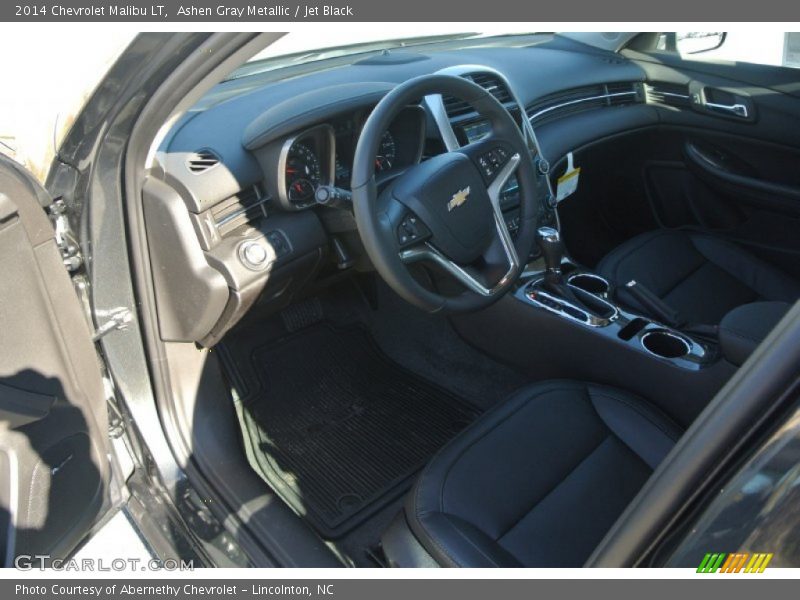 Ashen Gray Metallic / Jet Black 2014 Chevrolet Malibu LT