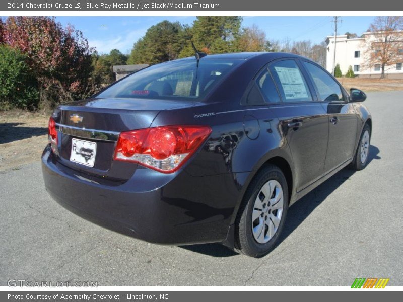 Blue Ray Metallic / Jet Black/Medium Titanium 2014 Chevrolet Cruze LS