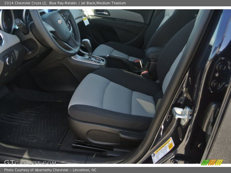 Blue Ray Metallic / Jet Black/Medium Titanium 2014 Chevrolet Cruze LS