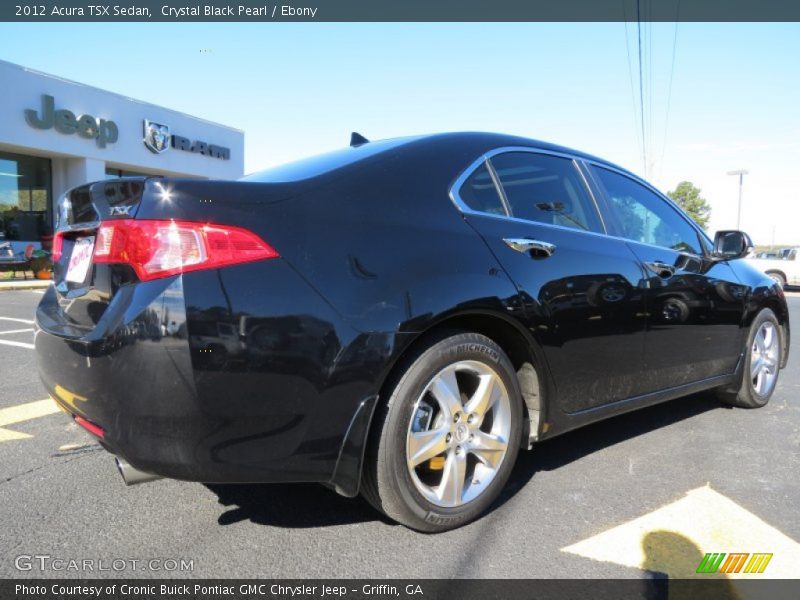 Crystal Black Pearl / Ebony 2012 Acura TSX Sedan