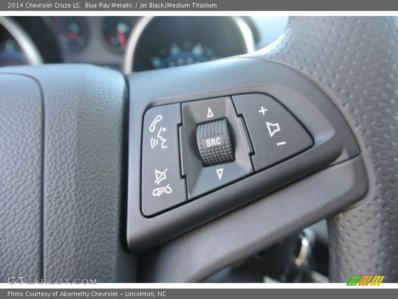 Blue Ray Metallic / Jet Black/Medium Titanium 2014 Chevrolet Cruze LS