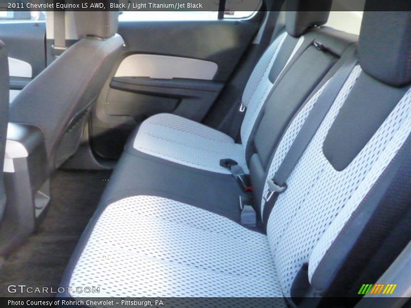 Black / Light Titanium/Jet Black 2011 Chevrolet Equinox LS AWD