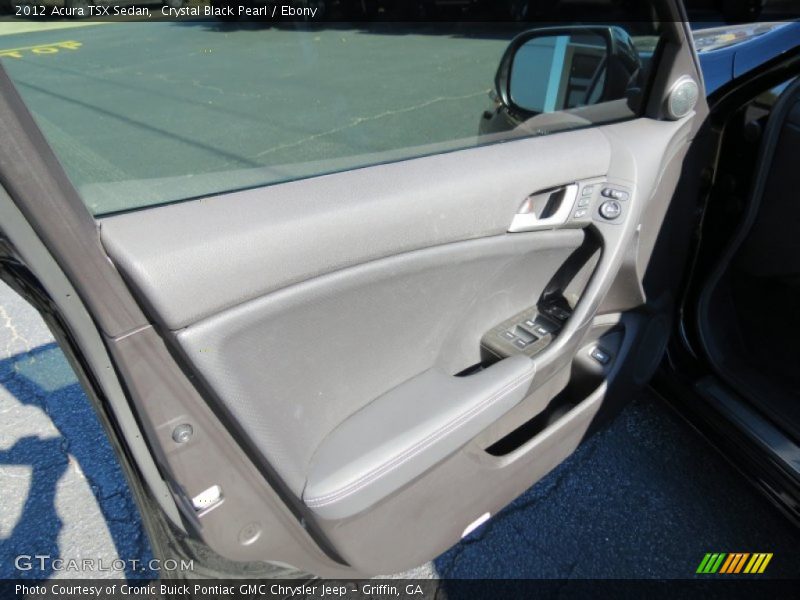 Crystal Black Pearl / Ebony 2012 Acura TSX Sedan