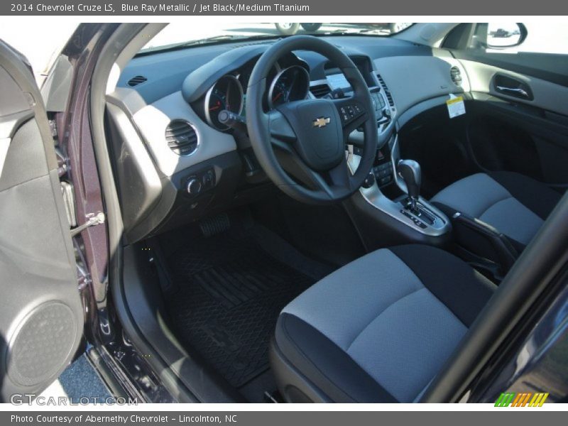 Blue Ray Metallic / Jet Black/Medium Titanium 2014 Chevrolet Cruze LS