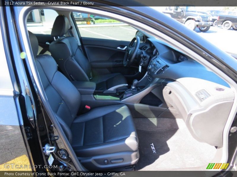 Crystal Black Pearl / Ebony 2012 Acura TSX Sedan