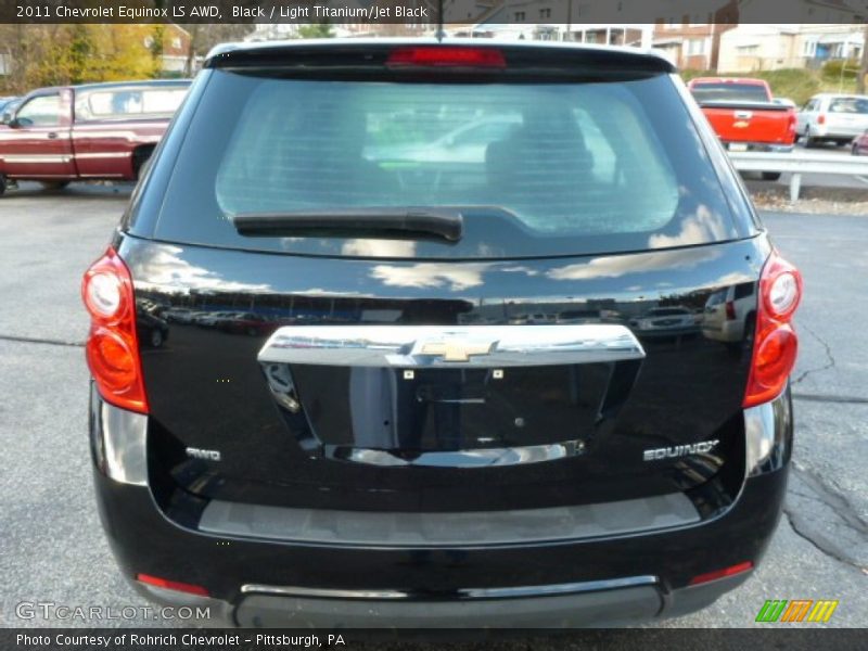 Black / Light Titanium/Jet Black 2011 Chevrolet Equinox LS AWD