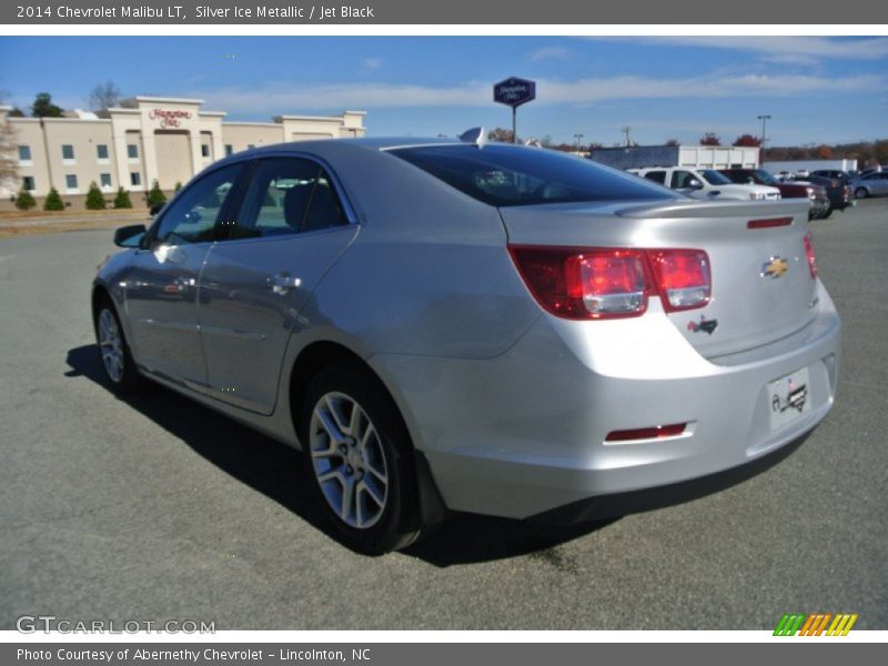 Silver Ice Metallic / Jet Black 2014 Chevrolet Malibu LT